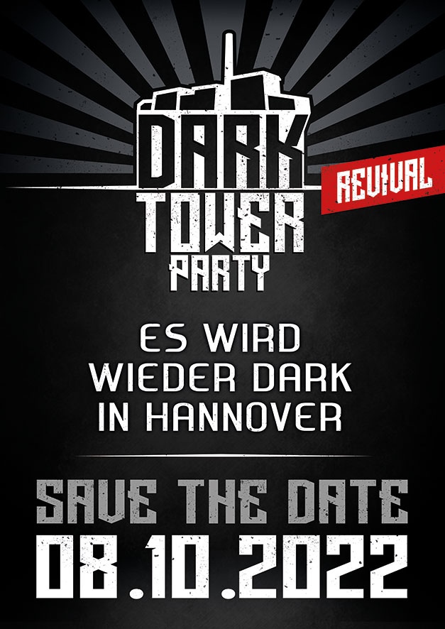 Dark Tower Party Flyer - Save the date